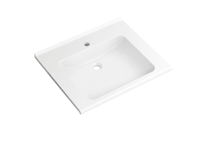 WASCHTISCH S-FORM MODULAR 650X550 1 HAHNLOCH