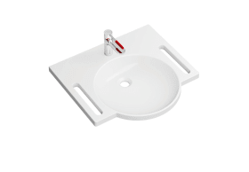 HEWI Produktset Waschtisch "950.11.101" und Armatur "AQ1.12M10240"