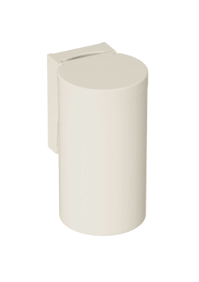 HEWI Abfallbehälter Ser 477, matt, zur Kniebetätigung reinweiß 