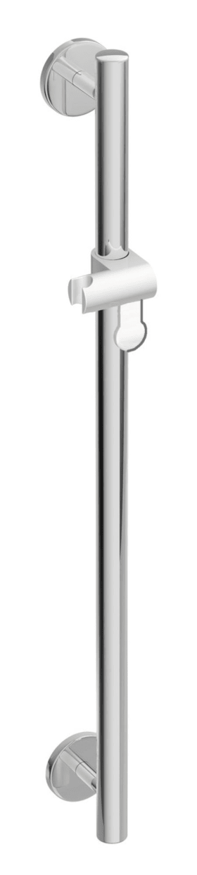 BRAUSEHALTERSTANGE M.BR-HALT ANTHRAZITGRAU L:900 D:33 KS CHROM-OPTIK