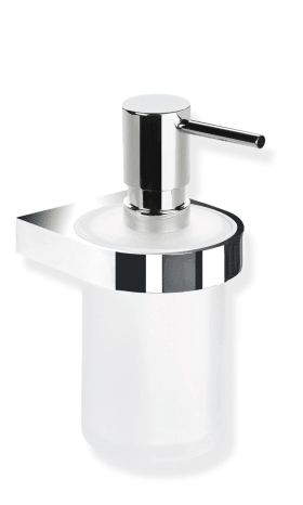 SEIFENSPENDER GLAS M.HALTER 800 HALTER CHROM