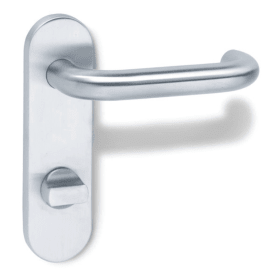 HEWI PA Drückergarnitur 111XAH02.110,KS ov.,WC/SS78/8,5 (8),TS 38,1-43,ER