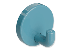 HEWI Wandhaken Ser 801, d:40mm aquablau 