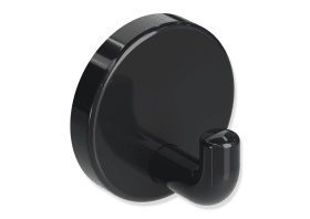 HEWI Wandhaken Ser 801, d:40mm tiefschwarz 