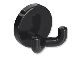 HEWI Doppelhaken Ser 801, d:40mm tiefschwarz 