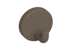 HEWI Wandhaken Ser 801, matt, d:40mm umbra 