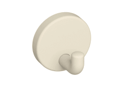 HEWI Wandhaken Ser 801, matt, d:40mm reinweiß 