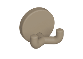 HEWI Doppelhaken Ser 801, matt, d:40mm sand 