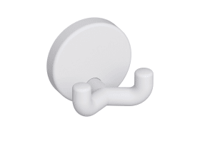 HEWI Doppelhaken Ser 801, matt, d:40mm signalweiß 