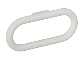 HANDTUCHRING 477 MATT D:28 SCHWENKBAR LICHTGRAU