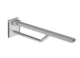 STÜTZKLAPPGRIFF DUO L:700 VIERKANT B:40 H:30 VERCHROMT