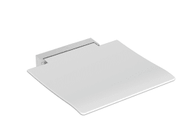 KLAPPSITZ 450 B:450 T:463 SCHLIFF SITZFLÄCHE SIGNALWEIß