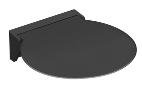 KLAPPSITZ R 380 B:380 T:405 SITZFLÄCHE +KONSOLE ANTHRAZIT ANTHRAZITGRAU