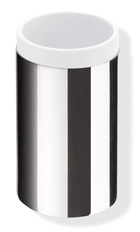 HEWI Cup with Holder System 162, Holder Chrome Cup Plastic