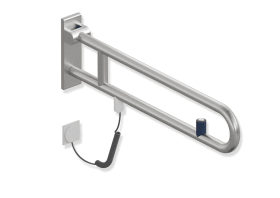 Hewi Support Folding Handle 805 swivelling toilet flush, 805.50.560