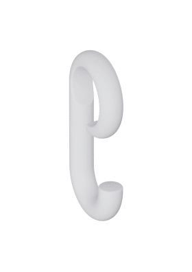 HAKEN 477 MATT VERSCHIEBBAR AUF STANGE D:28 SIGNALWEIß