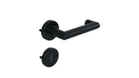 HEWI Zimmergarnitur, 165.21PCR / 305... / 306...PC Tiefschwarz