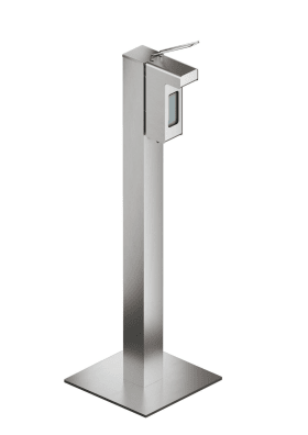 HEWI Desinfektionsspender Säule, Edst.,  manuell, 1000 ml 