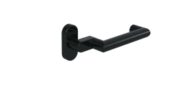 HEWI FS-Rahmentürbeschlag, 166.21PCRLT/315.21PCRFSK Tiefschwarz