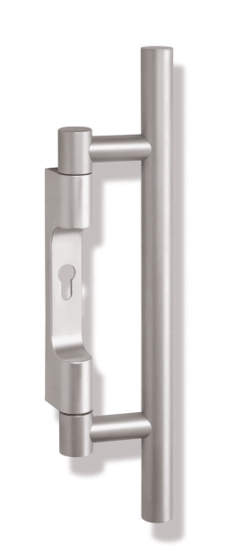 HEWI Stoßgriff-Set 162XADG06D,Drücken,DR,L 450,Ø 33,PZ 92,ER