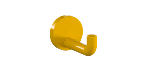 HEWI Einzelhaken Ser 477, d:70mm senfgelb 