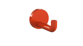 HEWI Einzelhaken Ser 477, d:70mm koralle 