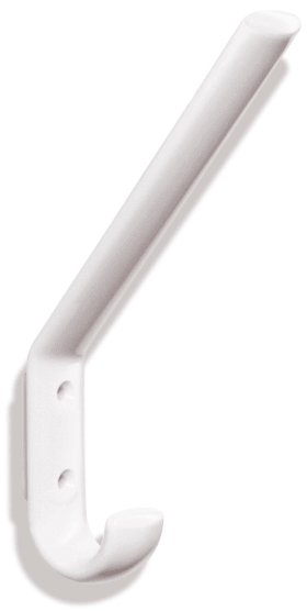 HEWI Garderobenhaken Ser 477, H:165mm, mit Distanzstück orange 