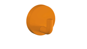 HEWI Einzelhaken Ser 477, matt, d:50mm orange 