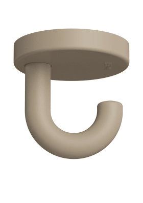 HEWI Haken Ser 477, matt, d:50mm, als Unterkopfhaken sand 