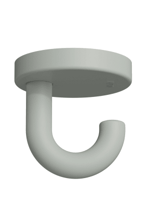 HEWI Haken Ser 477, matt, d:50mm, als Unterkopfhaken felsgrau 