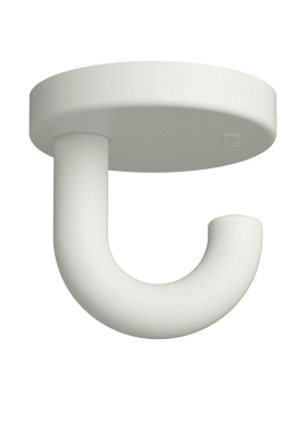 HEWI Haken Ser 477, matt, d:50mm, als Unterkopfhaken lichtgrau 