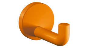 HEWI Einzelhaken Ser 477, matt, d:70mm orange 