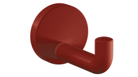 HEWI Einzelhaken Ser 477, matt, d:70mm rubinrot 