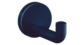 HEWI Einzelhaken Ser 477, matt, d:70mm stahlblau 