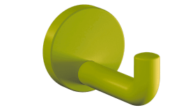 HEWI Einzelhaken Ser 477, matt, d:70mm apfelgrün 