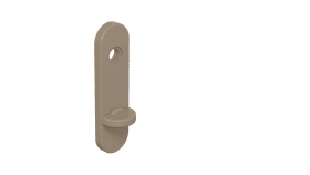 WC-KURZSCHILDER R-TECH DRÜCKER D:21 SAND 230.21RNR 86