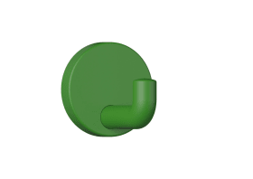 HEWI Wandhaken Ser 477, matt, d:60mm maigrün 