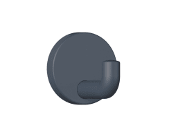 HEWI Wandhaken Ser 477, matt, d:60mm anthrazgr 