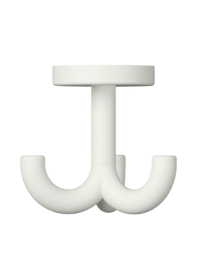 HEWI Dreifachhaken Ser 477,matt,d:50mm, drehb. lichtgrau 