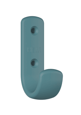 HEWI Garderobenhaken Ser 477, matt, H:75 aquablau 