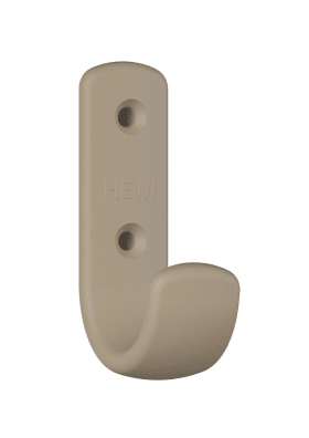 HEWI Garderobenhaken Ser 477, matt, H:75 sand 