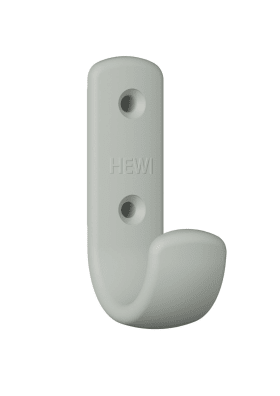 HEWI Garderobenhaken Ser 477, matt, H:75 felsgrau 