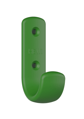 HEWI Garderobenhaken Ser 477,matt,H:75, m.Distanzstück maigrün 