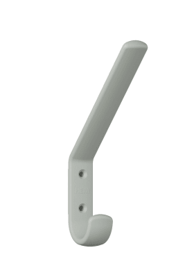 HEWI Garderobenhaken Ser 477, matt, H:165, m.Distanzstück felsgrau 