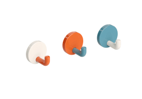 HEWI Einzelhaken Ser 477, Set, d:50mm, Fb. 99/55/36 