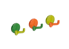 HEWI Doppelhaken Ser 477, d:50mm, eckige Hakenform, Set, Fb. 74/72/36 