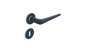 HEWI Zimmergarnitur, X-Ros., Edition matt bicolor Reinweiß