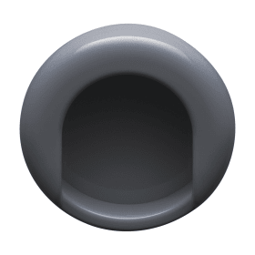 HEWI Einlassmuschel, Einlassmaße ø70mm x 13mm anthrazgr 