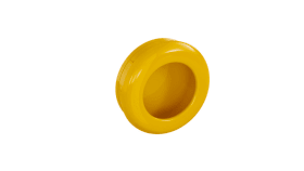 HEWI Einlassmuschel, Einlassmaße ø55mm x 13mm senfgelb 