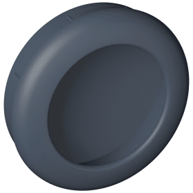 HEWI Einlassmuschel, Ed. matt, Einlassmaße ø85mm x 13mm reinweiß 